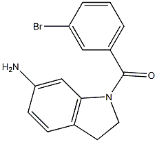 1-[(3-bromophenyl)carbonyl]-2,3-dihydro-1H-indol-6-amine