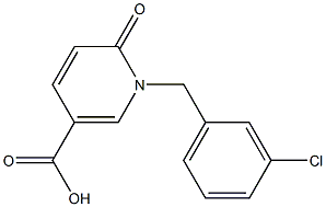  1-[(3-chlorophenyl)methyl]-6-oxo-1,6-dihydropyridine-3-carboxylic acid