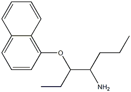 1-[(4-aminoheptan-3-yl)oxy]naphthalene