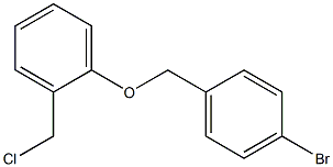  1-[(4-bromophenyl)methoxy]-2-(chloromethyl)benzene