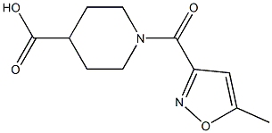 1-[(5-methyl-1,2-oxazol-3-yl)carbonyl]piperidine-4-carboxylic acid