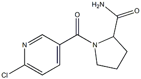 1-[(6-chloropyridin-3-yl)carbonyl]pyrrolidine-2-carboxamide