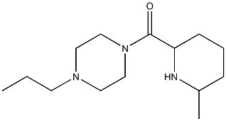 1-[(6-methylpiperidin-2-yl)carbonyl]-4-propylpiperazine