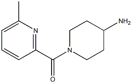 1-[(6-methylpyridin-2-yl)carbonyl]piperidin-4-amine Structure