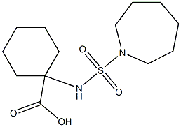 1-[(azepane-1-sulfonyl)amino]cyclohexane-1-carboxylic acid