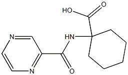 1-[(pyrazin-2-ylcarbonyl)amino]cyclohexanecarboxylic acid