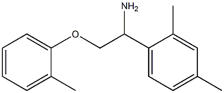 1-[1-amino-2-(2-methylphenoxy)ethyl]-2,4-dimethylbenzene|