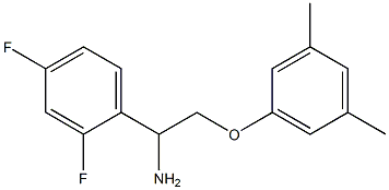 1-[1-amino-2-(3,5-dimethylphenoxy)ethyl]-2,4-difluorobenzene