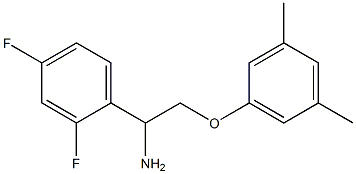  1-[1-amino-2-(3,5-dimethylphenoxy)ethyl]-2,4-difluorobenzene