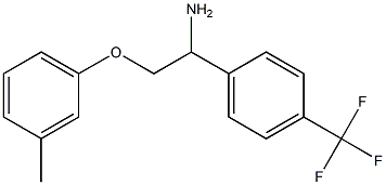  1-[1-amino-2-(3-methylphenoxy)ethyl]-4-(trifluoromethyl)benzene