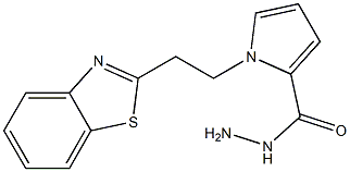 1-[2-(1,3-benzothiazol-2-yl)ethyl]-1H-pyrrole-2-carbohydrazide