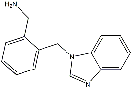 1-[2-(1H-benzimidazol-1-ylmethyl)phenyl]methanamine