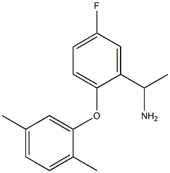 1-[2-(2,5-dimethylphenoxy)-5-fluorophenyl]ethan-1-amine