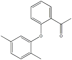 1-[2-(2,5-dimethylphenoxy)phenyl]ethan-1-one|