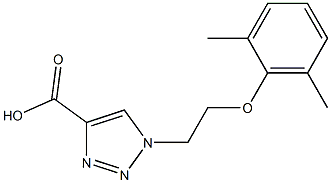 1-[2-(2,6-dimethylphenoxy)ethyl]-1H-1,2,3-triazole-4-carboxylic acid