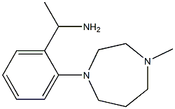 1-[2-(4-methyl-1,4-diazepan-1-yl)phenyl]ethan-1-amine Structure