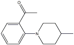 1-[2-(4-methylpiperidin-1-yl)phenyl]ethan-1-one