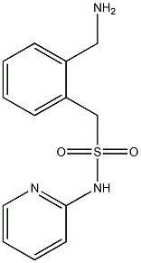 1-[2-(aminomethyl)phenyl]-N-(pyridin-2-yl)methanesulfonamide|