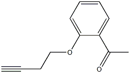 1-[2-(but-3-ynyloxy)phenyl]ethanone