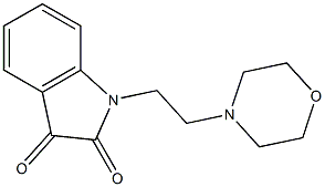 1-[2-(morpholin-4-yl)ethyl]-2,3-dihydro-1H-indole-2,3-dione