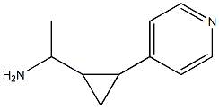  1-[2-(pyridin-4-yl)cyclopropyl]ethan-1-amine