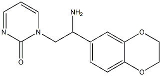 1-[2-amino-2-(2,3-dihydro-1,4-benzodioxin-6-yl)ethyl]pyrimidin-2(1H)-one