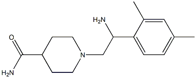  1-[2-amino-2-(2,4-dimethylphenyl)ethyl]piperidine-4-carboxamide