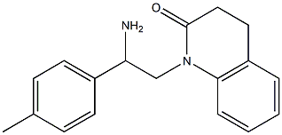  1-[2-amino-2-(4-methylphenyl)ethyl]-3,4-dihydroquinolin-2(1H)-one