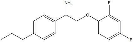 1-[2-amino-2-(4-propylphenyl)ethoxy]-2,4-difluorobenzene