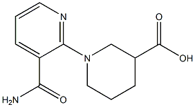 1-[3-(aminocarbonyl)pyridin-2-yl]piperidine-3-carboxylic acid