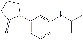 1-[3-(butan-2-ylamino)phenyl]pyrrolidin-2-one