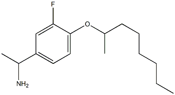  1-[3-fluoro-4-(octan-2-yloxy)phenyl]ethan-1-amine