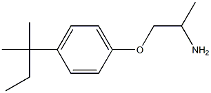 1-[4-(1,1-dimethylpropyl)phenoxy]propan-2-amine