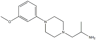 1-[4-(3-methoxyphenyl)piperazin-1-yl]propan-2-amine