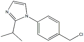 1-[4-(chloromethyl)phenyl]-2-(propan-2-yl)-1H-imidazole