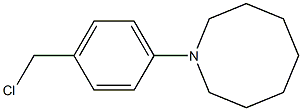 1-[4-(chloromethyl)phenyl]azocane Structure