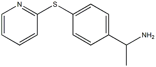 1-[4-(pyridin-2-ylsulfanyl)phenyl]ethan-1-amine