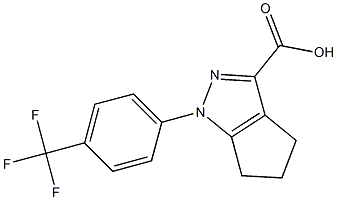  1-[4-(trifluoromethyl)phenyl]-1,4,5,6-tetrahydrocyclopenta[c]pyrazole-3-carboxylic acid