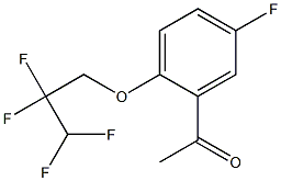 1-[5-fluoro-2-(2,2,3,3-tetrafluoropropoxy)phenyl]ethan-1-one