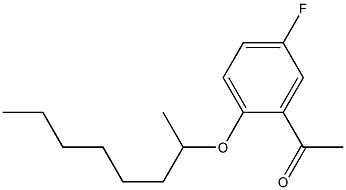 1-[5-fluoro-2-(octan-2-yloxy)phenyl]ethan-1-one