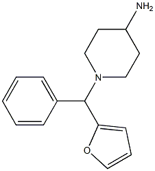 1-[furan-2-yl(phenyl)methyl]piperidin-4-amine