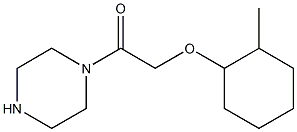 1-{[(2-methylcyclohexyl)oxy]acetyl}piperazine