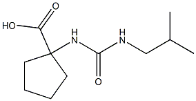 1-{[(isobutylamino)carbonyl]amino}cyclopentanecarboxylic acid