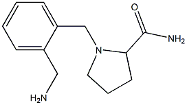 1-{[2-(aminomethyl)phenyl]methyl}pyrrolidine-2-carboxamide