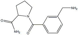 1-{[3-(aminomethyl)phenyl]carbonyl}pyrrolidine-2-carboxamide