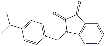 1-{[4-(propan-2-yl)phenyl]methyl}-2,3-dihydro-1H-indole-2,3-dione