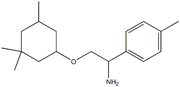 1-{1-amino-2-[(3,3,5-trimethylcyclohexyl)oxy]ethyl}-4-methylbenzene