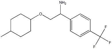 1-{1-amino-2-[(4-methylcyclohexyl)oxy]ethyl}-4-(trifluoromethyl)benzene|