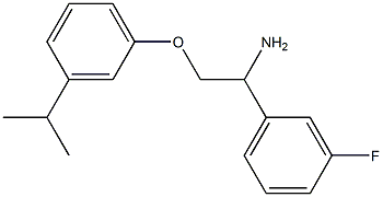 1-{1-amino-2-[3-(propan-2-yl)phenoxy]ethyl}-3-fluorobenzene