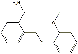 1-{2-[(2-methoxyphenoxy)methyl]phenyl}methanamine